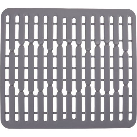 28.5x32cm Tapis de fond d'évier en silicone ou protège évier - Grand format (1/5)