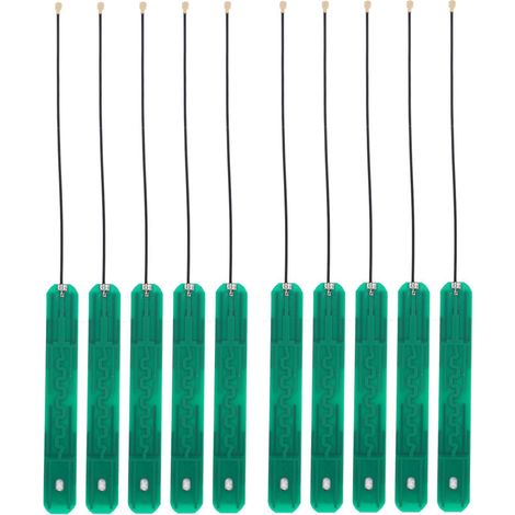 10 Pièces Antenne WiFi Interne Haute Gain Dual Band 2.4G/5.8G pour Routeur PCB001 (1/5)