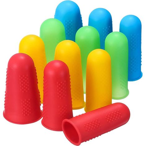 Stück Silikon Fingerschutz Fingerlinge Rutschfest