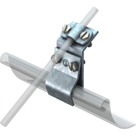 OBO Bettermann Mordaza para canal 8-10mm Acero galvanizado en caliente, 5316014