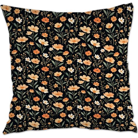 Housse de coussin sans coussin 45x45 solide pour cadeau de famille pour la Fête des Mères la Fête des Pères anniversaire mariage (1/5)