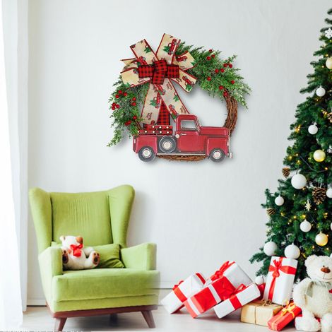 Dekorative Weihnachtstruck-Girlande für die Innen-/Außentür (1 Girlande) (1/5)