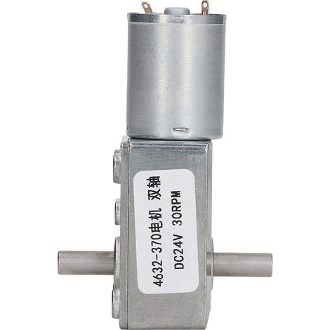 Gleichstrom-Getriebemotor, präziser und leichter Schneckenmotor für Türöffner, 24 V DC, 30 U/min (1/5)