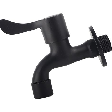 Robinet de jardin en acier inoxydable de style européen, à fixer au mur dans la salle de bain. (1/5)