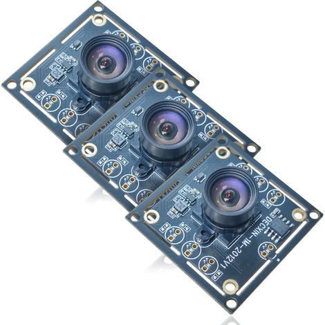 3 pièces Module caméra 100°, résolution 1280 x 720, 30 images/s, câble 1 m / 2 m / 3 m, compatible système Autodart (1/5)