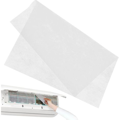 Registre de Ventilation D'air Filtres Papier Filtre à Air Filtre à Poussière Anti-Poussière pour Filtre Climatiseur 10 Pcs (1/5)