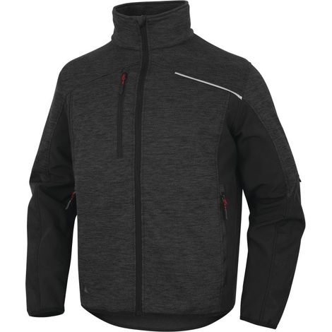 Veste polaire Unisexe Delta Plus NAGOYA2, Noir, Gris, L ( Prix pour 1 ) (1/4)