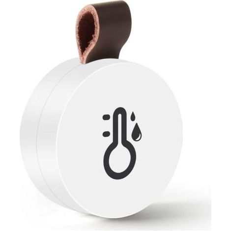 Termometro e igrometro Bluetooth 5.0, confezione da 1, wireless, controllabile tramite app, monitoraggio accurato di temperatura e umidità, sensore con funzione di allarme, per iOS/Android