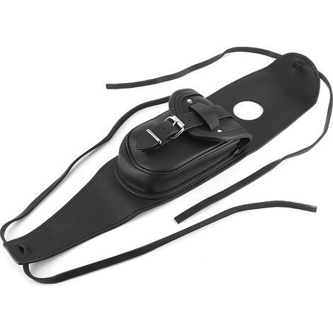 Sac de réservoir d'huile et de carburant en cuir PU, panneau de couverture, accessoire de moto adapté pour Iron883 1200 (1/5)