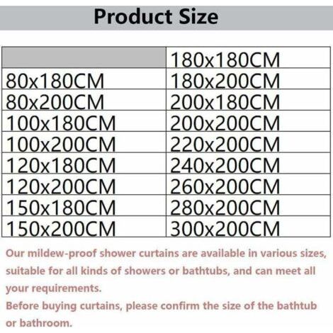 Rideau de Douche 80x200CM Anti Moisissure en Tissu Polyester, Original Grise Rideau de Bain Impermeable Lavable en Machine, avec 8 Crochets Antirouille et Ourlet Stable