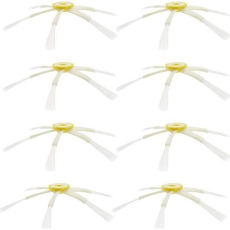 Kit brosse Pour iRobot Roomba Serie 500 600 700 550 560 630 650 760 770 780 - Kit de 10 pièces accessoires Brosses pour aspirateur robot (1/4)