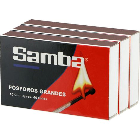 Cerillas de madera - 10 cm - 3 Uds.