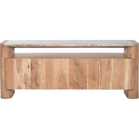 Mueble Tv Acacia Marmol 150X40X60 (1/5)