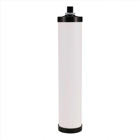 Filtre à charbon actif T33 pour purificateur d'eau, cartouche de rechange accessoire, compatible osmose inverse, remplacement rapide, qualité alimentaire, pièce détachée essentielle. (1/4)