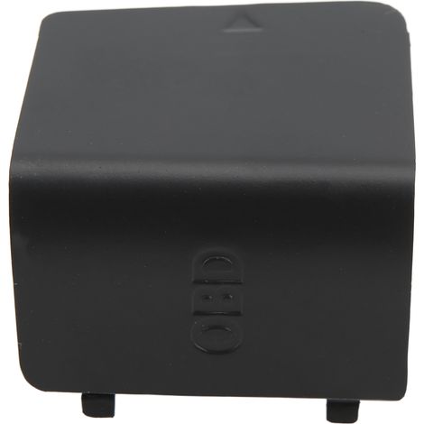 Cache-prise de diagnostic OBD 51437144966, remplacement pour BMW Série 1 E81 E82 E87 E88 (conduite à gauche), noir (1/5)