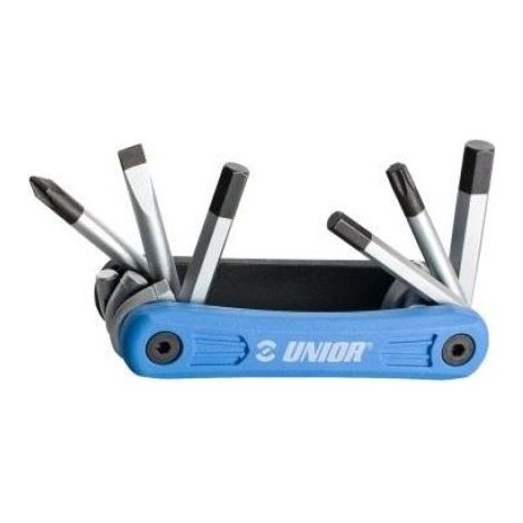 Multitool Unior euro7 chrome vanadium embouts trempés (1/2)