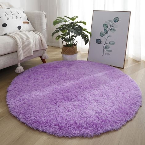 Tapis Shaggy - Pile Velours 4 cm - Dos Anti-dérapant - Pour Salon Chambre Ou Nursery - Disponible En Plusieurs Couleurs Et Tailles - 1 Pièce (1/5)