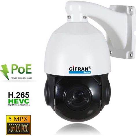 Telecamera speed dome IP PoE per videosorveglianza