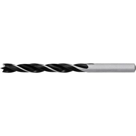 Fischer – Mèche à bois hélicoïdale 3 pointes Ø6mm x 60mm – Acier spécial pour bois dur – Perçage propre sans éclats – Pochette plastique (1/6)