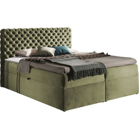 Cama continental Lac, Magic Velvet 2243, Continental, Individuales, 120x200, Tapiz, Somieres, 126x213x123cm (1/5)