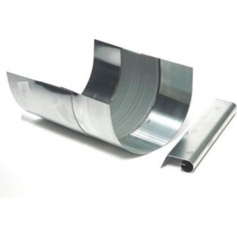 Rheinzink pièce de dilatation en caoutchouc complète pour gouttière moulurée M30 0,80 mm avec pièce à rebord séparée (1/3)