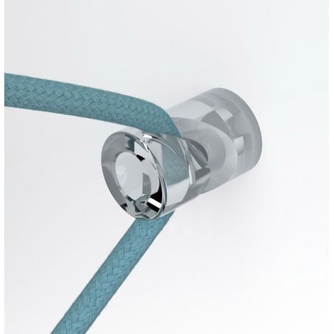 creative cables - Decentratore, gancio a 'V' a soffitto o parete per cavo elettrico tessile