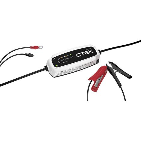 Chargeur de batterie 12V 5A – Chargeur-mainteneur pour technologie Start-Stop – Protection IP65 – Affichage facile à comprendre – Ctek (1/10)