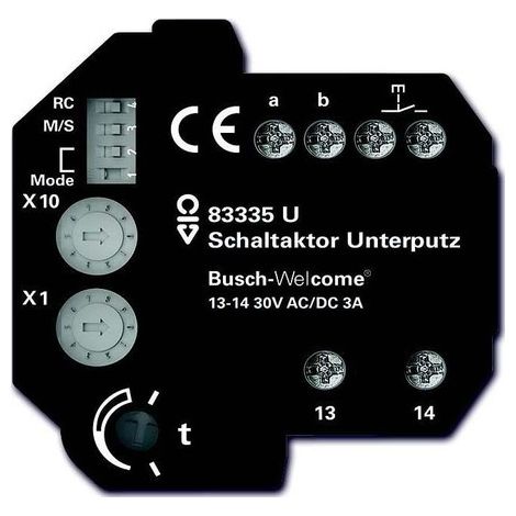 BUSCH-JAEGER 83335U SCHALTAKTOR UNTERPUTZ 8300-0-0327
