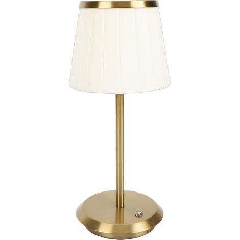 FTVOGUE Lampe de Table Chevet Moderne, Bureau d'appoint en Tissu (1/4)