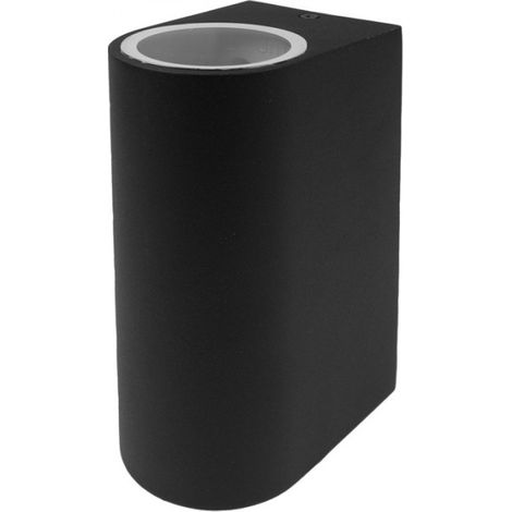 Applique esterna Ecolight 2xGU10 IP44 alluminio nero (1/4)