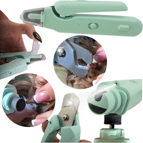 Nagelknipser mit integrierter LED-Beleuchtung