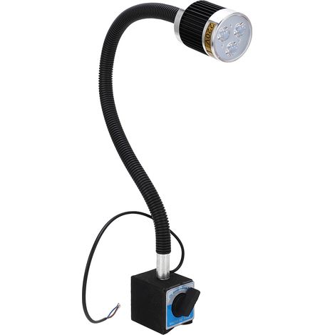 LED für Werkzeugmaschinen, flexibler Schwanenhals, Magnetfuß (1/5)