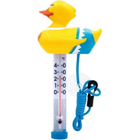Thermomètre Canard - Accessoire Piscine Générique - Mesure Précise de Température - D-Work