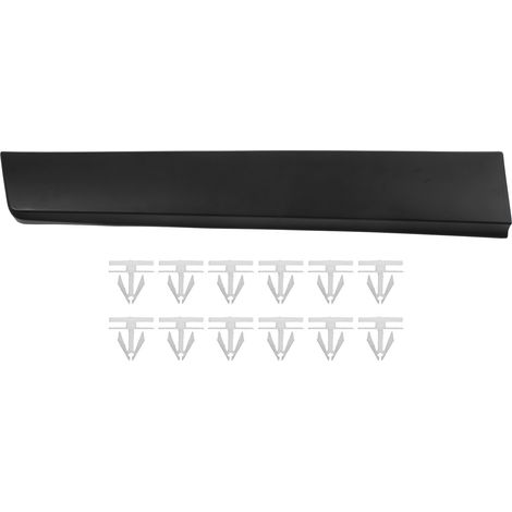 Pare-chocs avant 3 parties en fibre de carbone pour VW Golf MK6 2009-2013, style splitter lip (1/5)