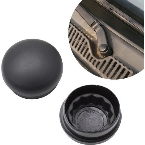 Cubierta protectora para brazo de limpiaparabrisas, compatible con VW Golf 4 5 6 7 Polo Passat Jetta Tiguan EOS T4 Bora Beetle. Repuesto de tapa para brazo de limpiaparabrisas para Audi (1/5)