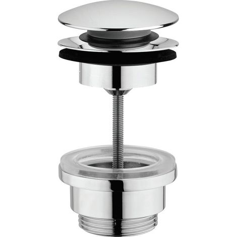 Universeller 4-in-1-Waschtischablauf – 0/63 mm – Chrom (1/2)