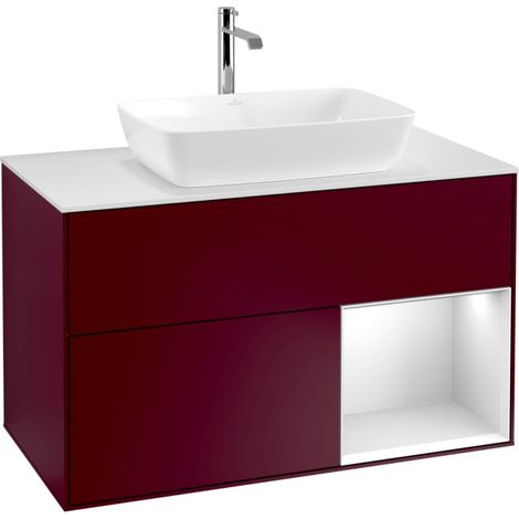 Villeroy & Boch F781MTHB Meuble sous-lavabo Finion F78 (1/2)