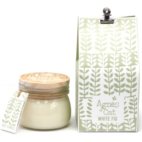 Petite bougie en pot Kilner - Figue Blanche- Vendu par 1