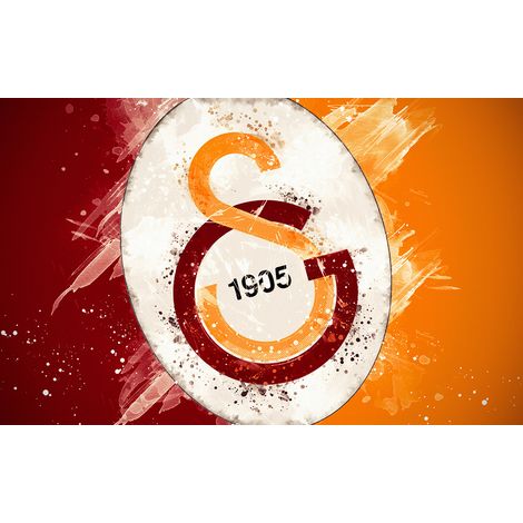 Papier peint panoramique Foot / Football - Galatasaray FC - 130 cm x 81 cm (1/2)