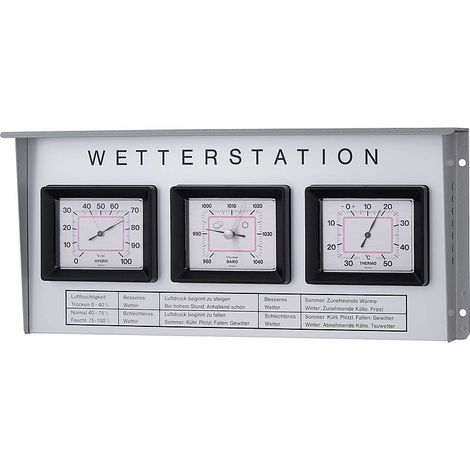 [GEBRAUCHT] B-Ware Wetterstation Wetter Station Vorhersage Analog Tfa Dostmann