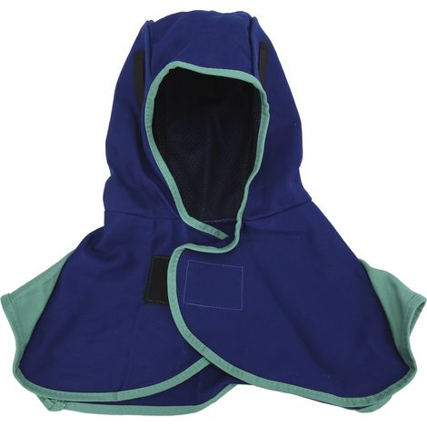Ortviai Cap de soudure respirant et ignifuge 23-6680F pour protection tête-cou, coton haute qualité