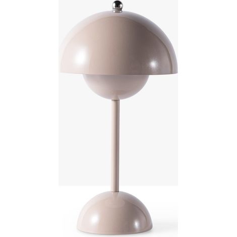 Lámpara De Mesa LED CCT Portátil - Táctil - Ø160 Mm - Gris (1/5)