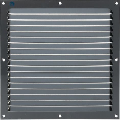 PARRILLA ESTAMPADA E 436 250X250MM ANODIZADA PLATA - RENSON - 42502501