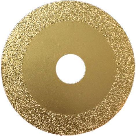 Coupe Ultra-Mince pour Verre, Roue de Scie Diamantée, Céramique, Polissage du Marbre, 4 Pouces, 100mm, 1 Pièce, Doré (1/5)