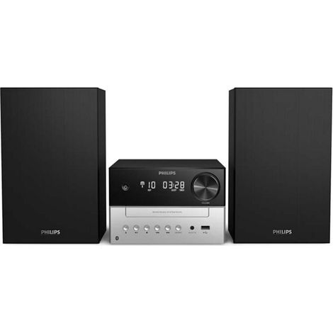 Micro-chaîne 18w noir avec bluetooth - Philips - TAM3205/12 (1/4)