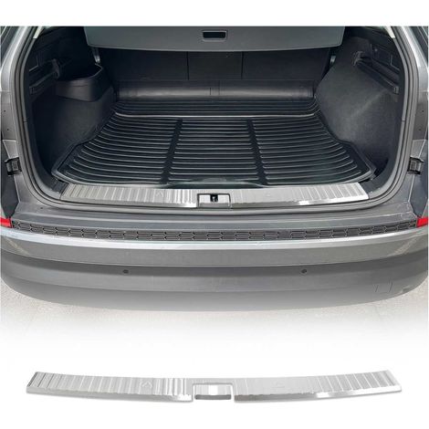 OMAC Protection de seuil de Coffre pour Škoda Kodiaq 2016-2024 en Acier Argent 2 pcs (1/5)