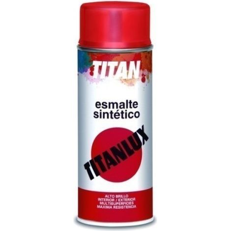 Esmalte Sintetico Mate 400 Ml Blanco Titlux Titan