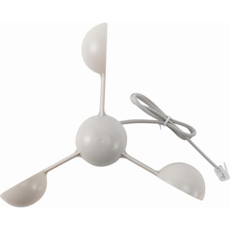 WH-SP-WS01 Anémomètre, instrument de mesure de la vitesse du vent, capteur de vitesse du vent, accessoires pour instruments météorologiques. (1/5)