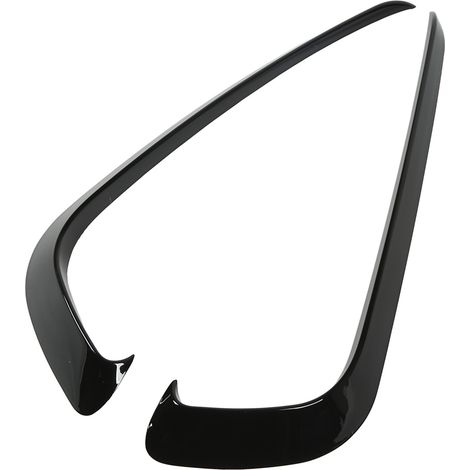 2 Pièces Cadres de Feux Antibrouillard Avant, Spoiler de Pare-Chocs Noir Brillant, Enjoliveur Déflecteur pour B7 Berline Break 2011-2015 (1/5)