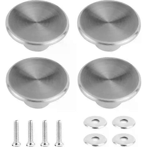 Poignées de couvercle de casserole, poignées de lave-vaisselle et de four en acier inoxydable, kits de remplacement pour couvercles de casseroles et poêles, couvercles d'ustensiles de cuisi (1/4)
